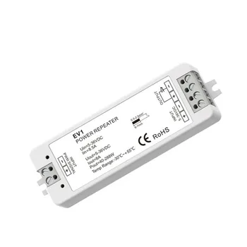 

8PCS 1CH*8A 5-36VDC CV Dimming Power Repeater EV1 Constant Voltage Power Repeater Led Single Color Strip Power Amplifier Led PWM