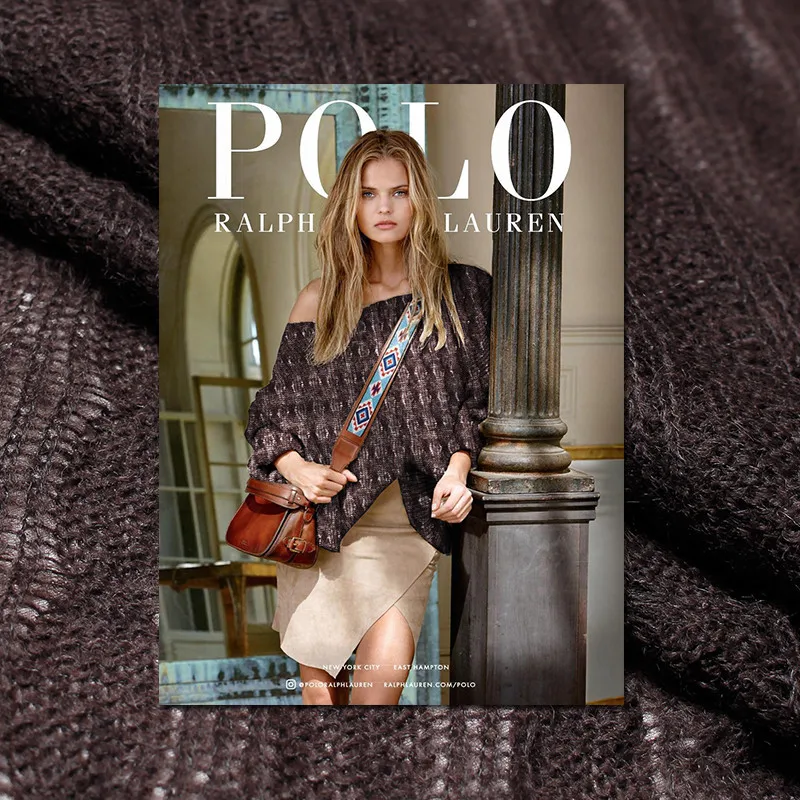 Полый Свитер, ткань, теплая, Вязанная, шерстяное пальто, ткань, эластичная, мягкая, модная ткань, микро прозрачная, однотонная шерстяная ткань