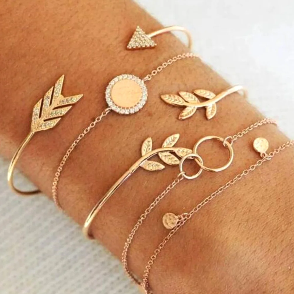 Boho Heart Initial Letters Infinity Evil Eyes Shell Crystal Beads Charm Jewelry Bracelets 31 Style Fashion Tassel Link