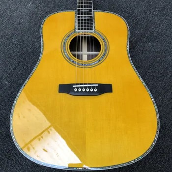 

ebony fretboard acoustic guitar blond spruce top acoustic electric guitar round body classic acoustic guitar solid cedar top