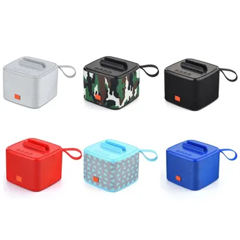 

Portable Bluetooth Speaker With Sturdy Strap Phone Stand Loud Sound Wireless Subwoofer