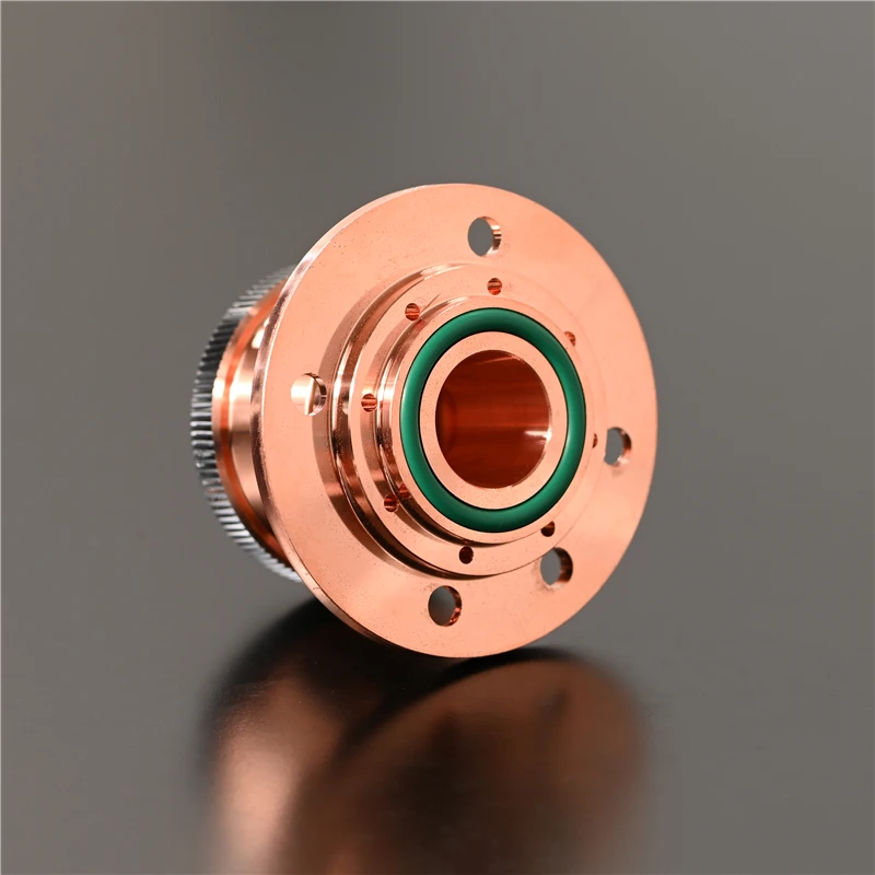 Laser Nozzle Connector D39.6 H17.6 M14 Air Outlet Accessories Seat Adapter Piece For DNE Bystronic DT90 QT90 OEM