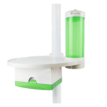 

Green 1 Set Parts Chair Scaler Tray Placed Additional Units Disposable Cup Storage Holder with Paper Tissue Box