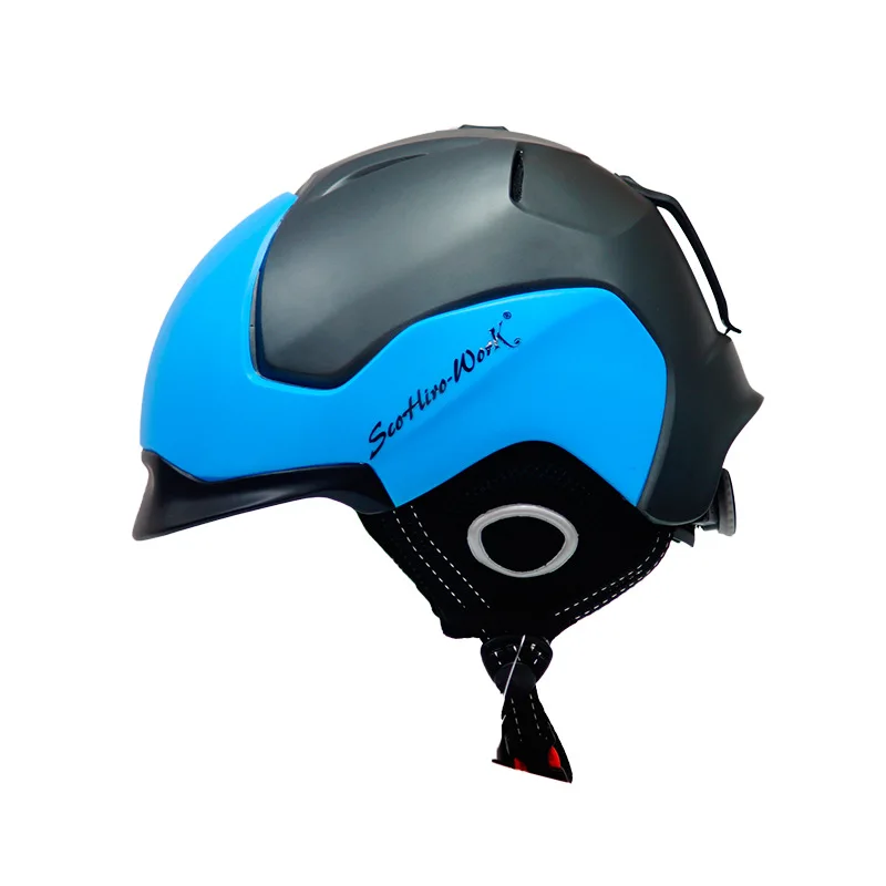 Outbound one- piece super light windproof warm ski helmet child adult single double board snow helmet