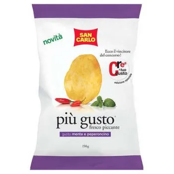 

Food Grocery Snacks, chips, crackers Chips, Fruit Chips San Carlo 62016