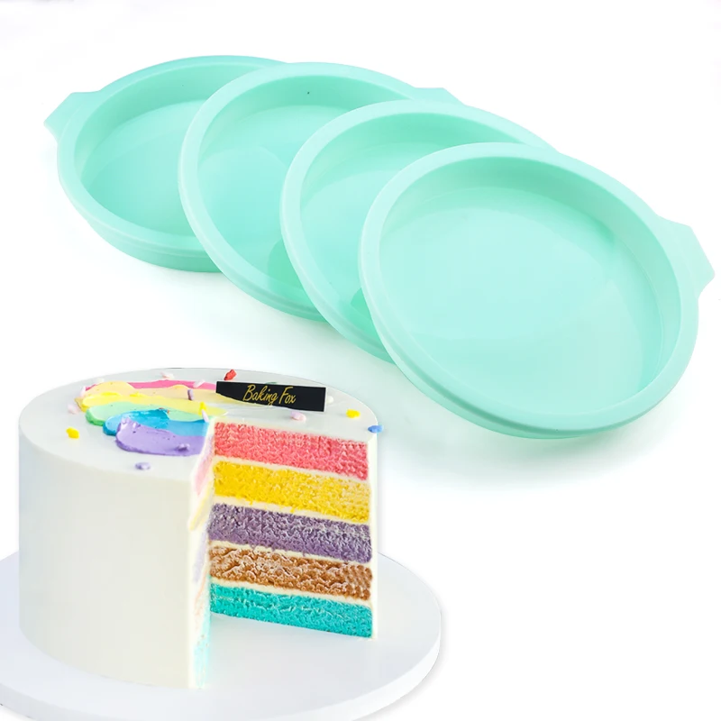 Силиконовые Многослойные торты круглой формы кухонные формы для выпечки DIY десерты выпечка формы для торта, Мусса форма для выпечки Инструменты