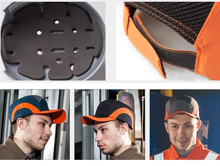 Safety Bump Cap Head Protection Cap Lightweight and Breathable Hard Hat Anti-impact Helmets Men Women Driver Sunscreen Hats (7)