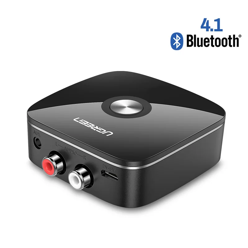 Ugreen Bluetooth RCA приемник 5,0 aptX LL 3,5 мм разъем Aux беспроводной адаптер Музыка для ТВ автомобиля RCA Bluetooth 5,0 3,5 аудио приемник - Цвет: Bluetooth 4.1