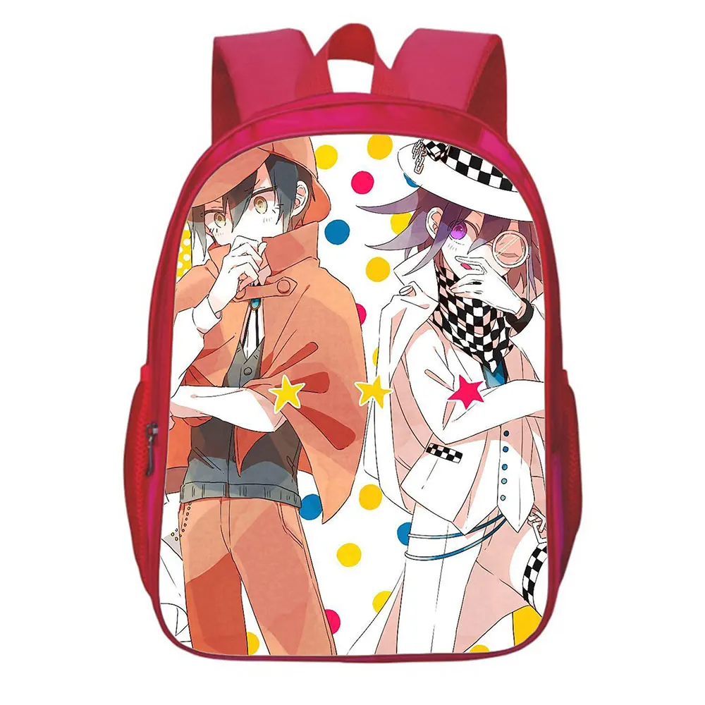 

Danganronpa Backpack CartoonSchool Bag Girls Toddler Baby Children Rucksack Mochila Girl gift Cartoon Bag Knapsack 13 Inches