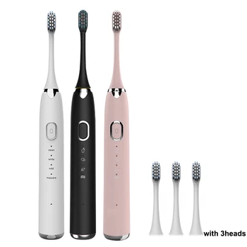 

12 Gears 45000 time/min Electric Toothbrush Sonic Rechargeable Automatic Powerful Ultrasonic Electric Teeth Brush Adult Lovers