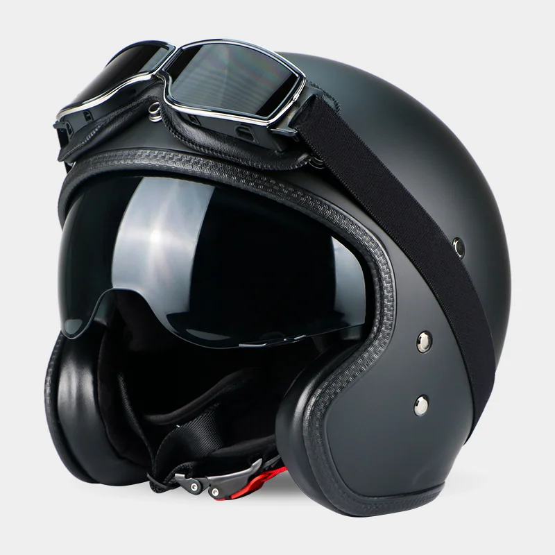 Motorcycle helmet, vintage Rex Ruby 
