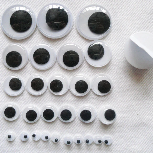 10pcs 40mm Big Black Wiggly Giant Googly Eyes For DIY Scrapbooking Hand  Crafts - AliExpress