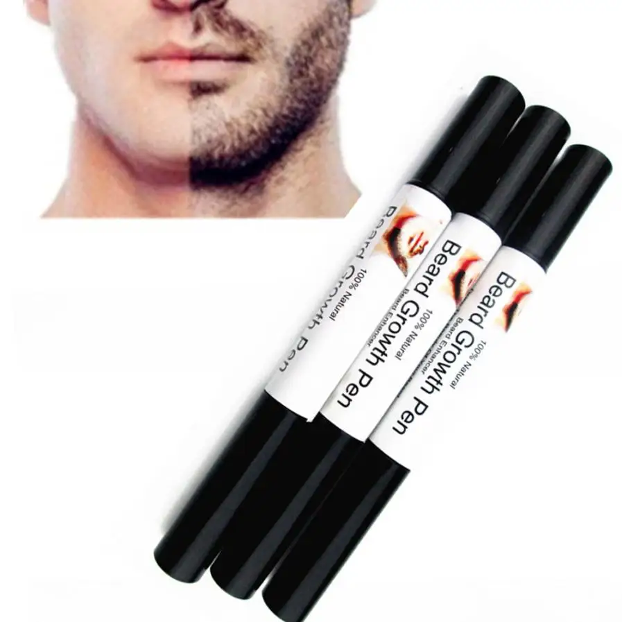 

Men Liquid Beard Repair Growth Pen Fast Enhance Facial Whiskers Nutrition Moustache Shaping Growth Enhancer Grow Anti Hair Loss