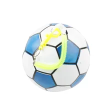 Детский Надувной игрушечный мяч на шнурке с эластичной цепью, тренировочный футбольный мяч для детского сада, pai qiu Stall