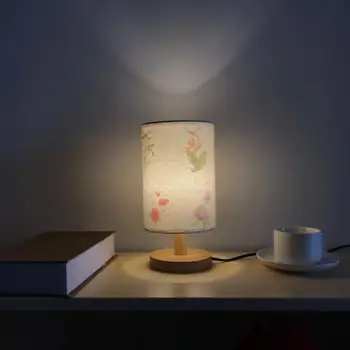 

Abajur Solid wood table lamp simple bedroom bedside lamp hotel guest room table lamp home table decoration lamp