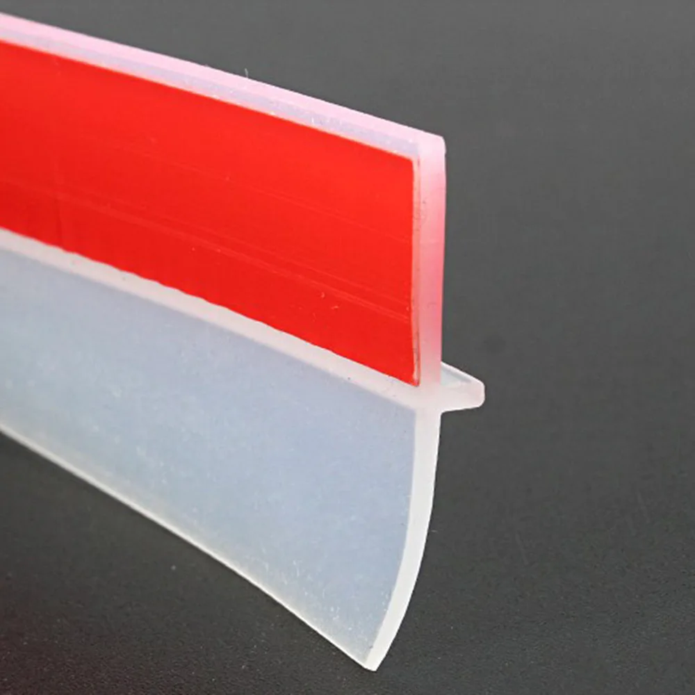 

Brown/Clear Door Bottom Sealing Strip Wind Dust Bug Stopper Weatherstrip Sound-proof Seal Kits