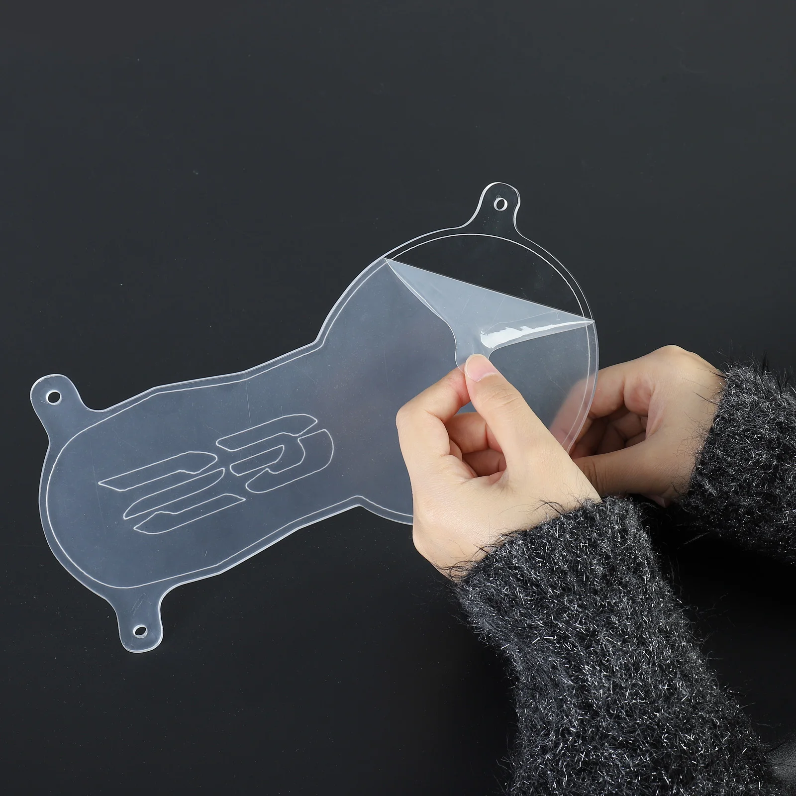 

Motorcycle Headlight Cover Lens Guard Protector Acrylic Replacement New