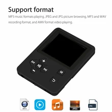 MP3 Портативный hifi музыкальный видео плеер с FM без потерь звук диктофон Suppport 32 Гб TF карта