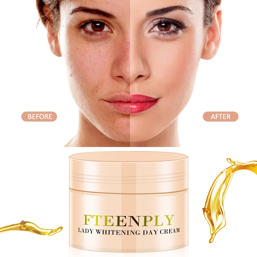 

FTEENPLY Whitening Brightening Tightening Moisturizing Day Face Cream Patch Concealer Oil Control Reduce Fine Line Skin Care