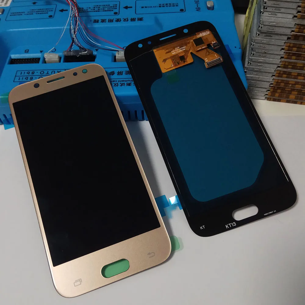 Super AMOLED ЖК экран для Samsung GALAXY J5 2017 J530 дисплей J530F сенсорный дигитайзер в сборе Tela