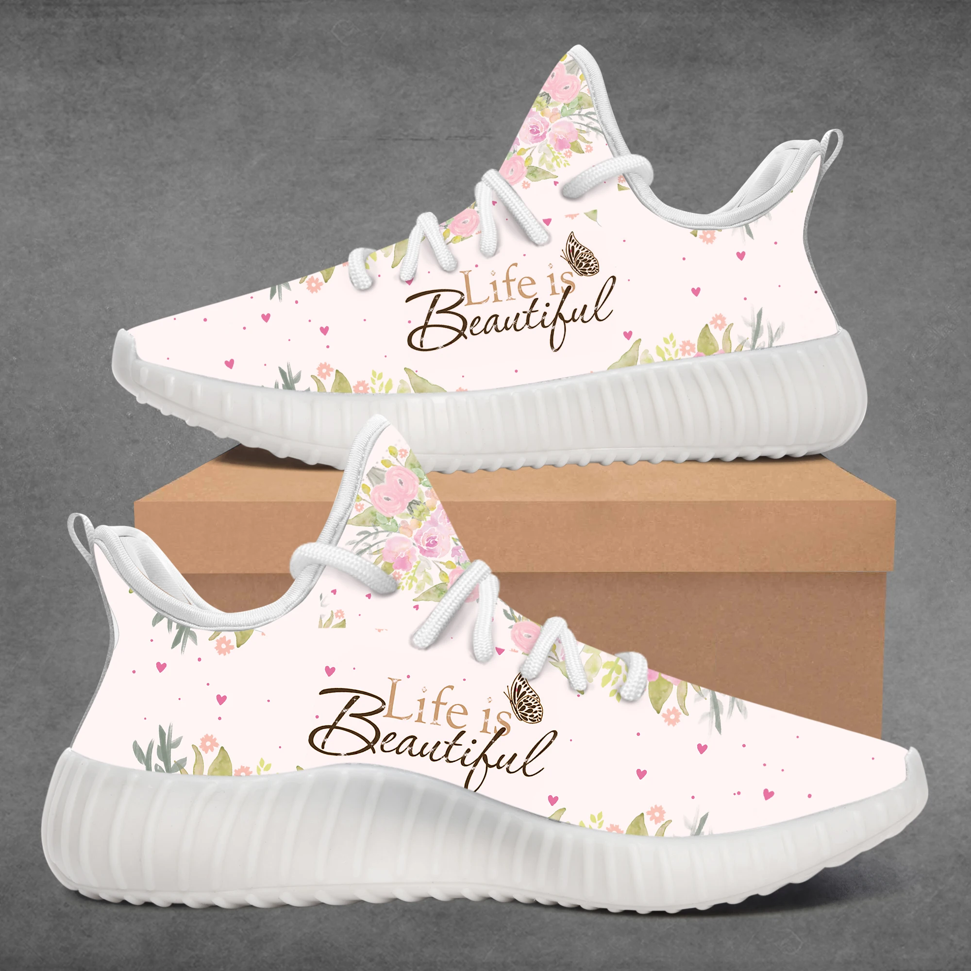 

To Map Custom Life-is-beautiful Star High-quality Sports Shoes