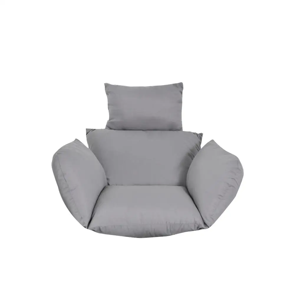 silver gray Кресло-качалка, подушка для дивана, подушка для сидения, утолщенная подушка для сидения, диванная подушка для дома, декоративная подушка для автомобиля, домашнее подвесное кресло, спинка с подушкой - Цвет: silver gray