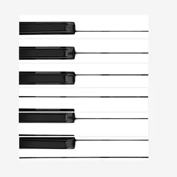 

Stair DIY 3D Stairway Stickers, Black and White Piano Keys Staircase Wall Sticker Neutral pvc for House Stairs Decoration /