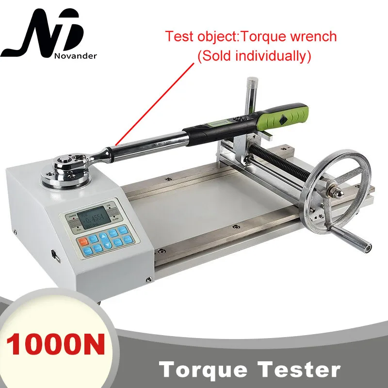 

1000N Digital Torque Wrench Tester ANJ-1000 1% Torque Spanner Calibration Tester Calibrator