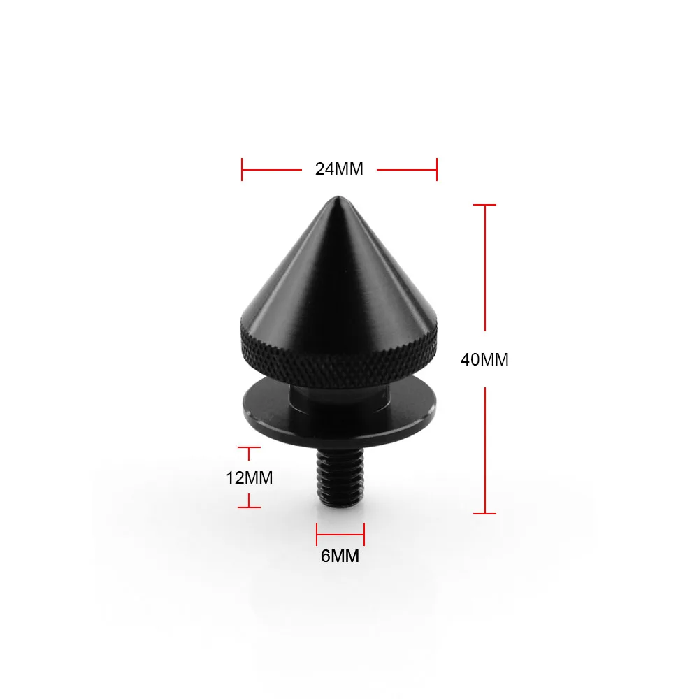 Car Accessories JDM-1 Set Universal Car Auto Spike Front Bumper Hatch Lids Quick Release Fasteners Nuts Bolt Alloy Aluminum for Most Car Truck