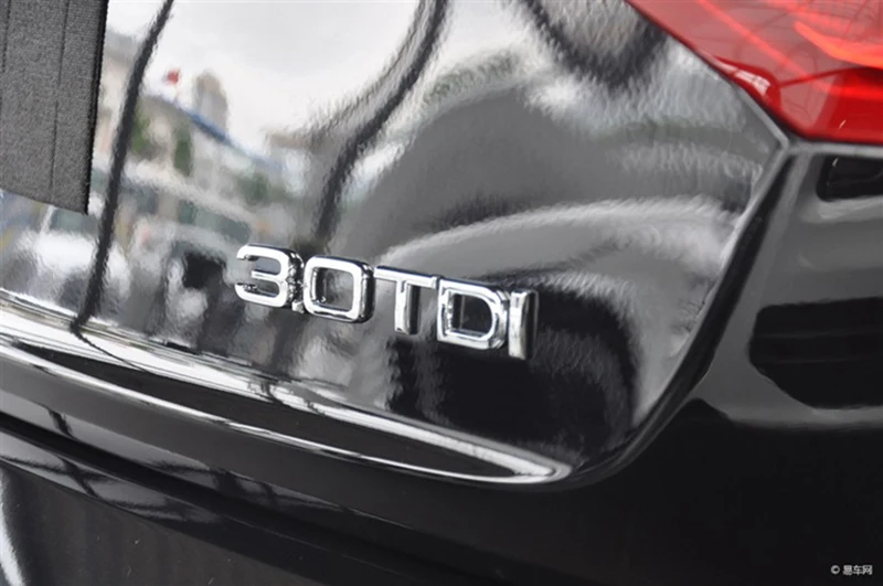 

For Audi A7 A8 A6L Q7 TDI 1.9TDI 2.0TDI 2.5TDI 2.7TDI 3.0TDI Chrome Emblem Car Styling Rear Trunk Letter Number Logo Sticker