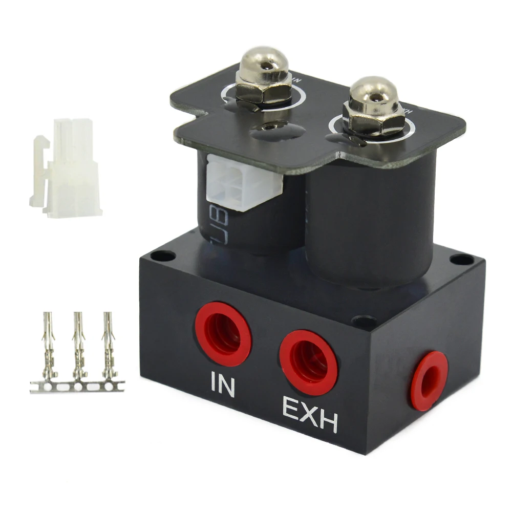 200PSI 12V Solenoid Valve Air ride Suspension manifold valve pneumatic
