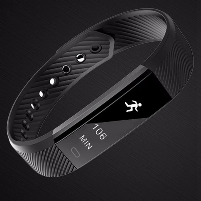 Топ Id115 смарт-Браслет фитнес-трекер Шагомер Bluetooth Smartband спортивный браслет
