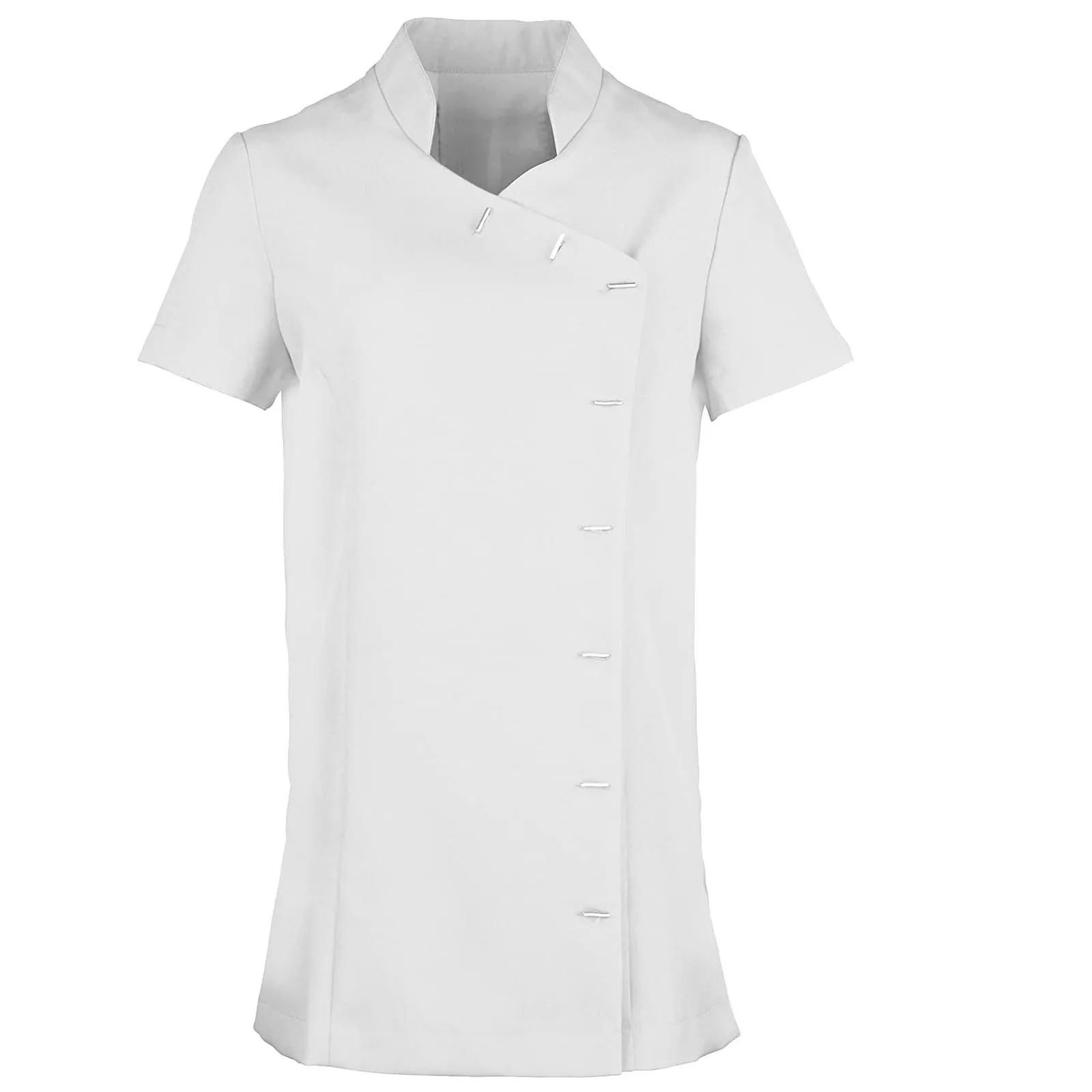 2021 New Beauty Salon Work Clothes Thai Massage Uniforms Solid Nurse Uniform Spa Clothing Scrubs Tops Healthcare Tunic Overalls