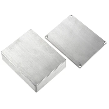 

2PCS Diecast Aluminium Electronics Project Box Case Enclosure in strument 1590BB Style Guitar Effects Aluminium Stomp Box for Gu