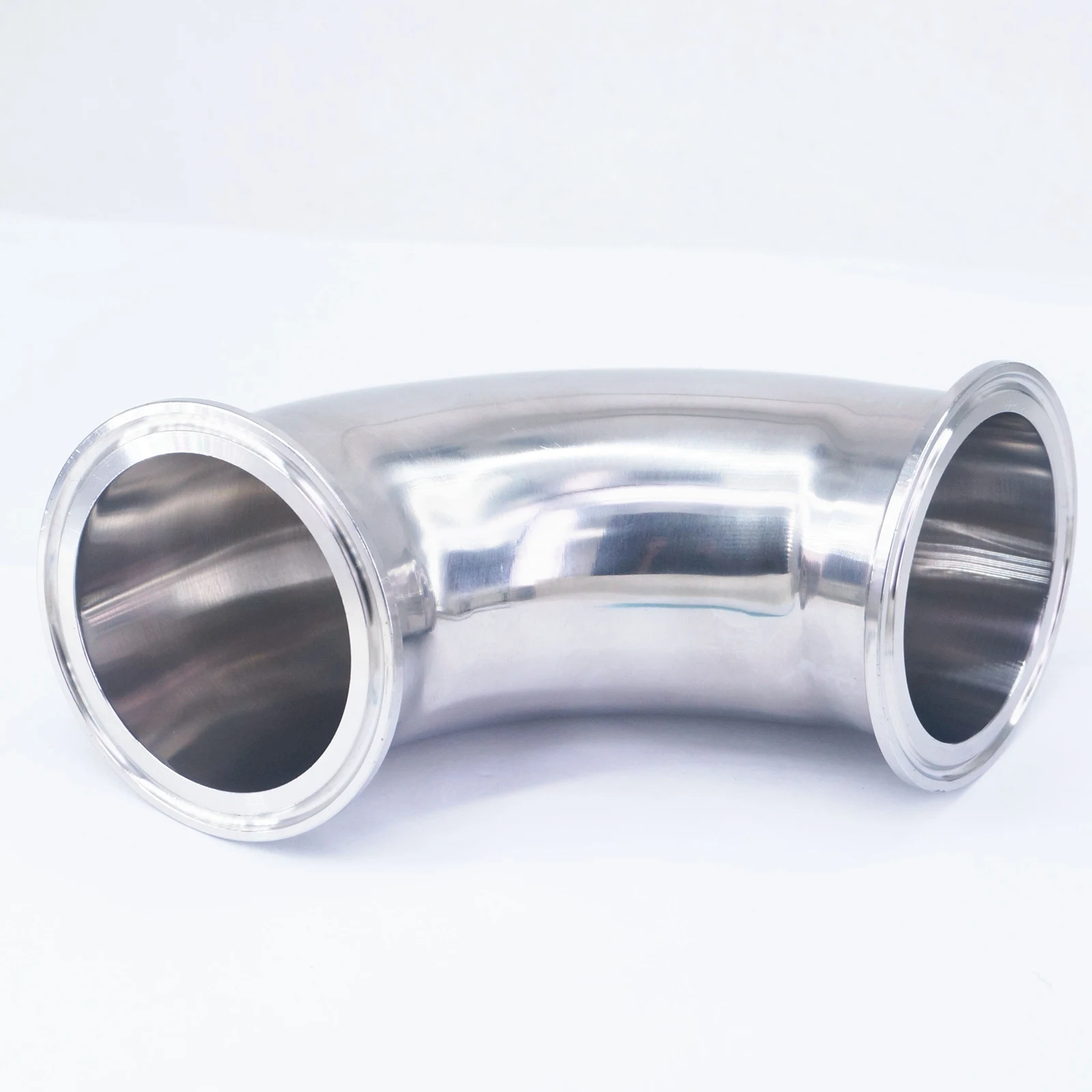 12.7/19/25/32/38mm Pipe OD x 1.5&quot Tri Clamp K50.5mm 90 Degree Elbow SUS304 316L Stainless Steel Sanitary Fitting Homebrew |