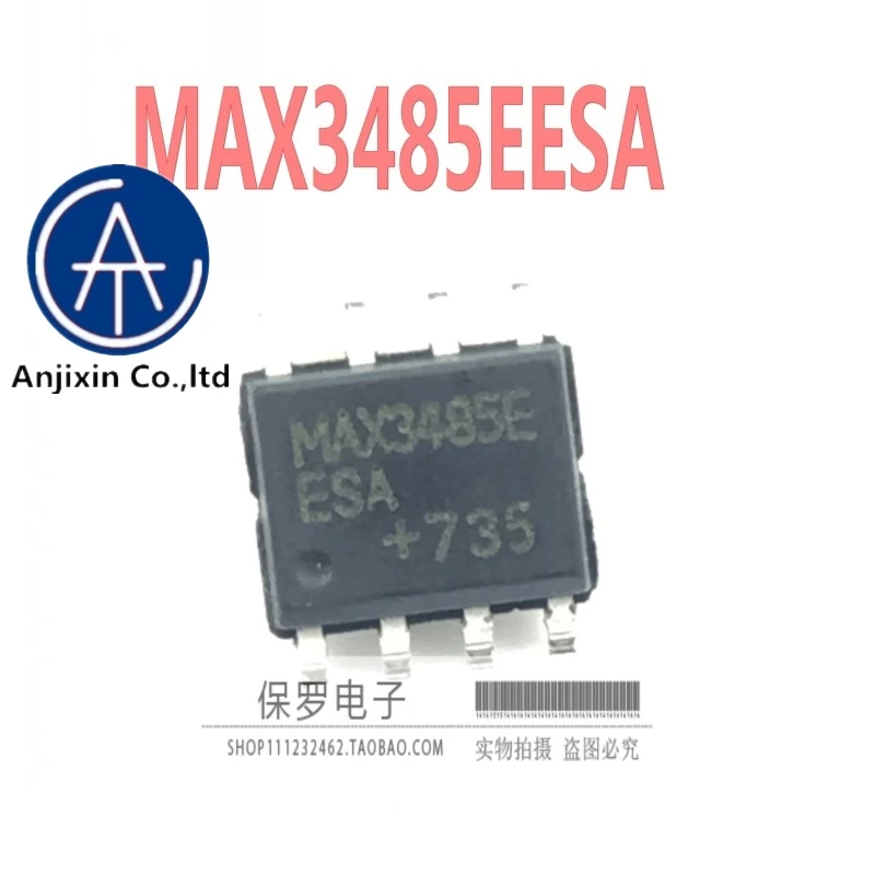

10 шт., 100% оригинальный и новый трансивер MAX3485EESA MAX3485E SOP-8, патч, новый спот, в наличии