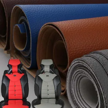 

137cm*100cm Artificial leather microfiber PU Car seat cushion steering wheel cover sofa tasteless eco-friendly leather fabric