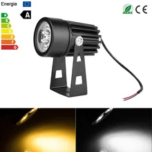 Модные вспышки Точечный светильник 3 Вт светодиодный мини газон садовый прожектор светильник дворик светильник для дорожки лампы Водонепроницаемый холодный белый 12V