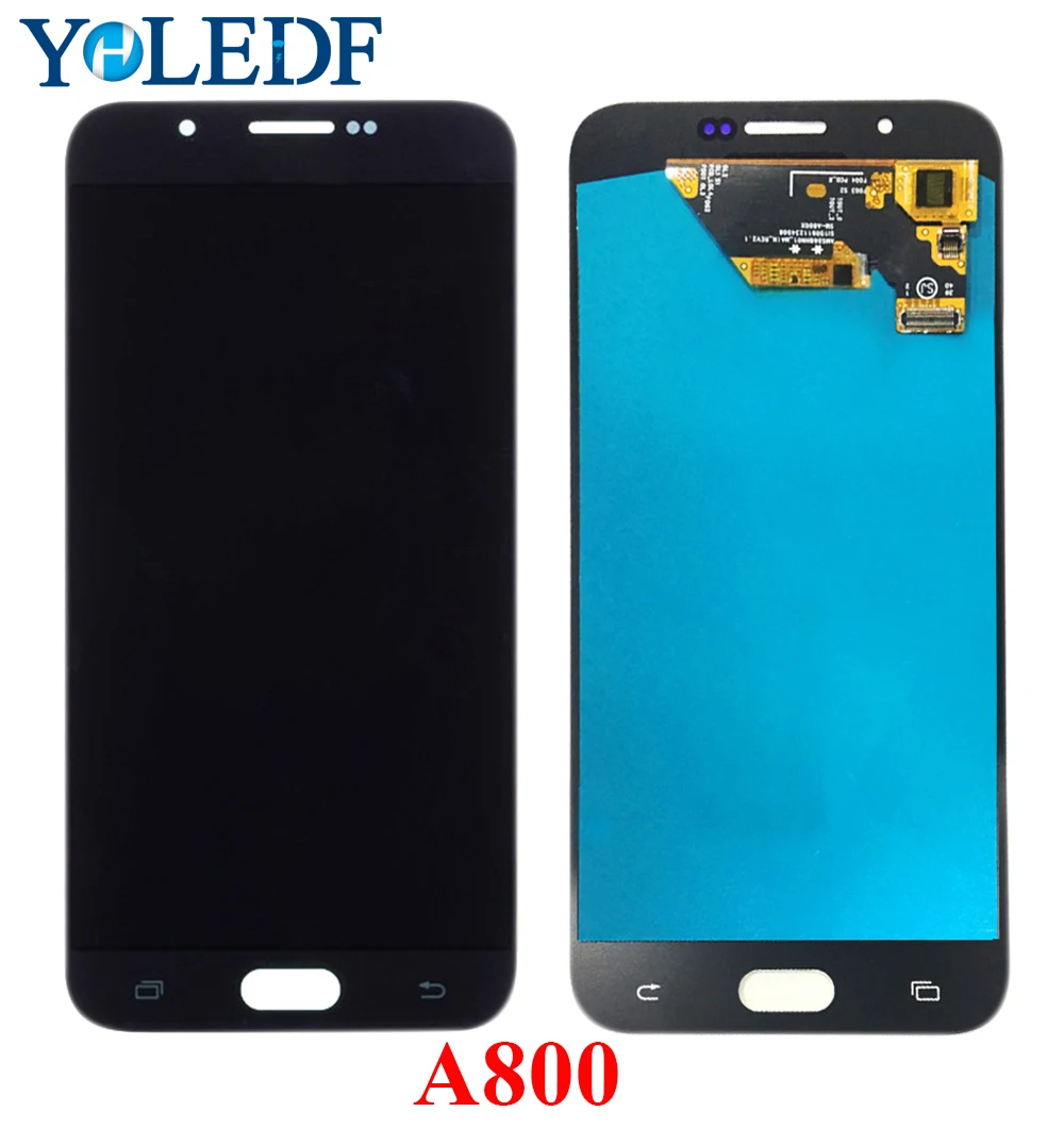 Для телефона samsung Galaxy A8 A800 A8000 A800F ЖК-дисплей сенсорный дигитайзер сборка экрана
