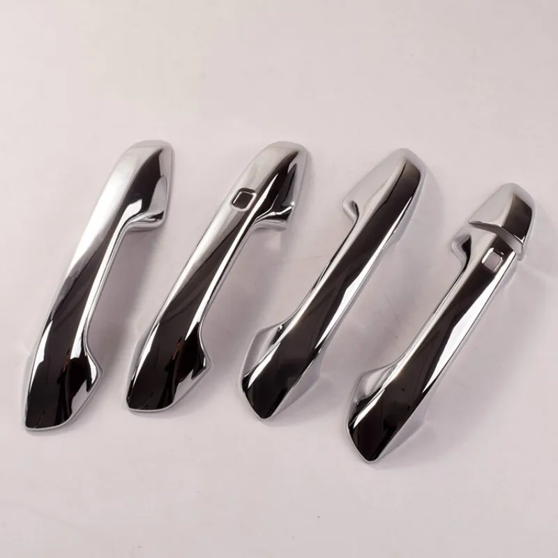 

New Chrome Car Door Handle Cover Trim Sticker For Kia Forte 2019 2020 Car Styling Accessories Decal