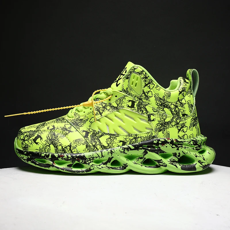 Running Shoes Men Sneakers Outdoor Light Breathable Walking Jogging Graffiti Shoes Comfortable Sport Shoes Men zapatillas hombre