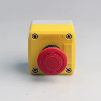 

1PCS E-STOP emergency stop push button switch elevator use control box