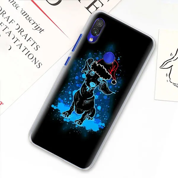 Чехол Dachshund Doxie Flower Dog Puppy для Xiaomi mi A3 A1 A2 8 Lite 9T CC9E Play Red mi K20 Pro 7A Note 7 7S жесткий прозрачный чехол - Цвет: 05