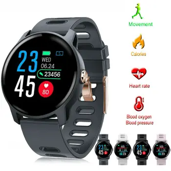 

New Smart Watch Men Women Heart Rate Blood Pressure Monitor Multi-Sport Mode Pedometer Fitness Tracker Bluetooth Bracelet Simple