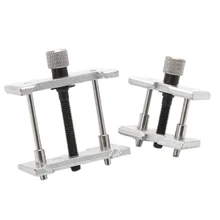 1 набор 2 шт два-в-одном чехол для часов металлический держатель для часовщика зажим инструмент для ремонта