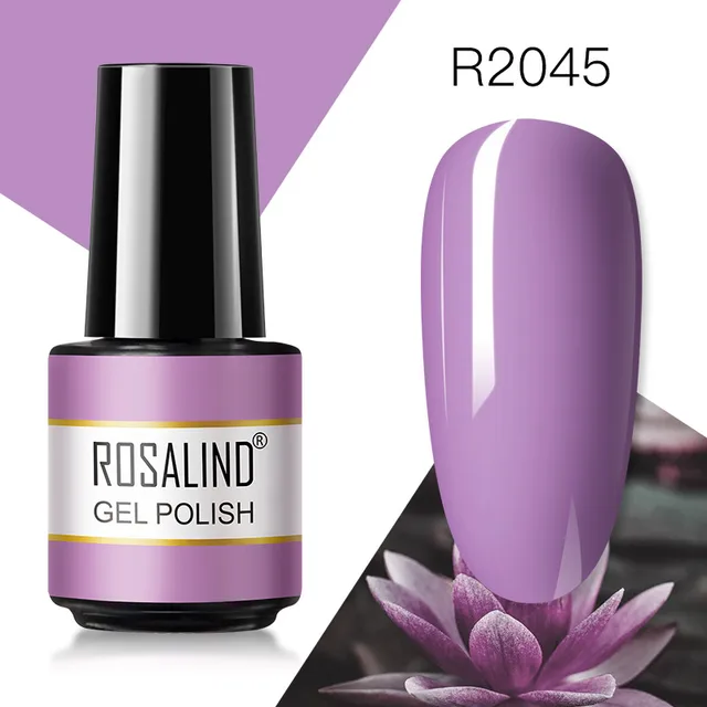 ROSALIND Gel Nail Polish 7ML Matte Base Top Coat For Soak Off Gel Polish UV LED Gel Semi Permanent Varnishes Design Nail Art RAR2045