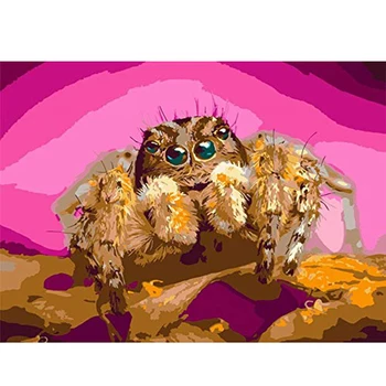 

40x50cm Painting By Numbers Animal crab DIY Digital Painting Diy Frame Paint By Numbers On Canvas Home Decor 2020 Hot Sale