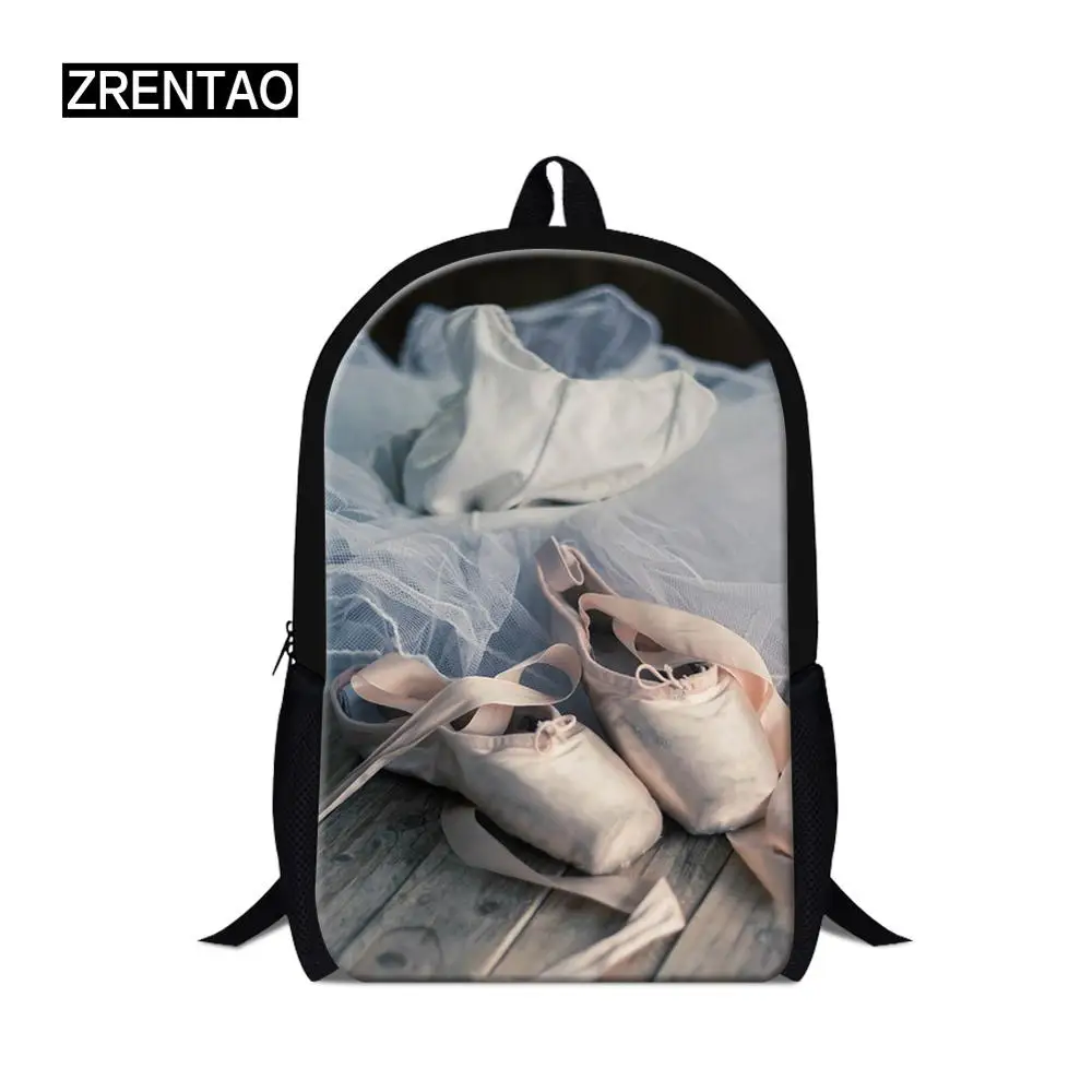 Индивидуальный Модный Большой Школьный рюкзак, персонализированный школьный ранец для подростков, мальчиков, девочек, подростков, балетный танец, принт, мужские/женские сумки - Цвет: Cool Backpack 4