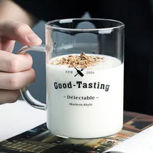 Коктейльные бокалы кружки для сока пива swig термостойкие творческие чашки молока кофейная стеклянная чашка