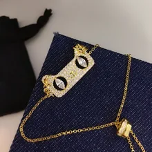 Baoyocn Твердые стерлингового серебра 925 пробы желтого золота цвет милый кот браслет Мозаика Циркон Регулируемая цепь Женская мода вечерние ювелирные изделия